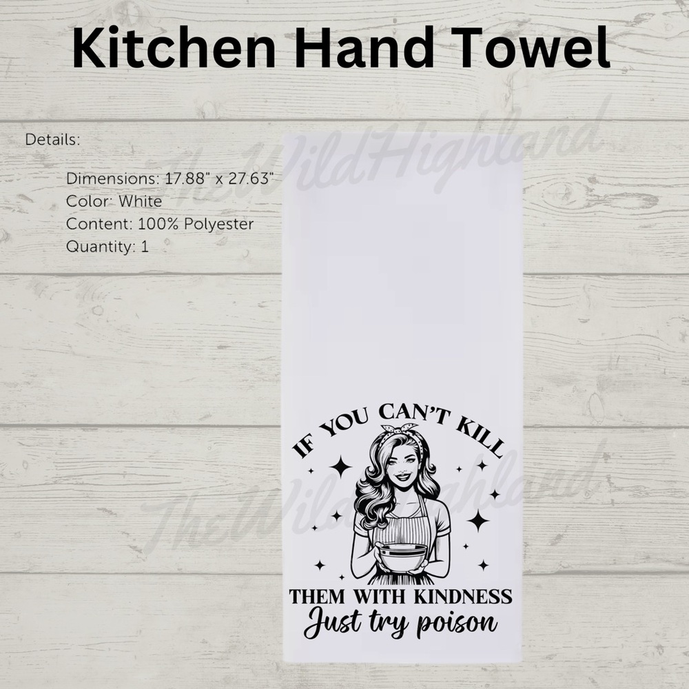 Kitchen Hand Towel - Picture 2 of 3